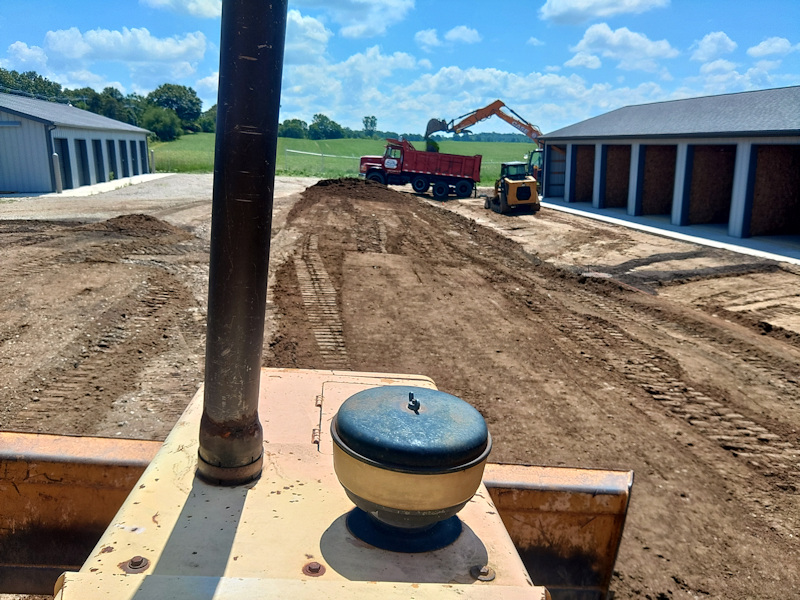 Excavation Work for Storage Units